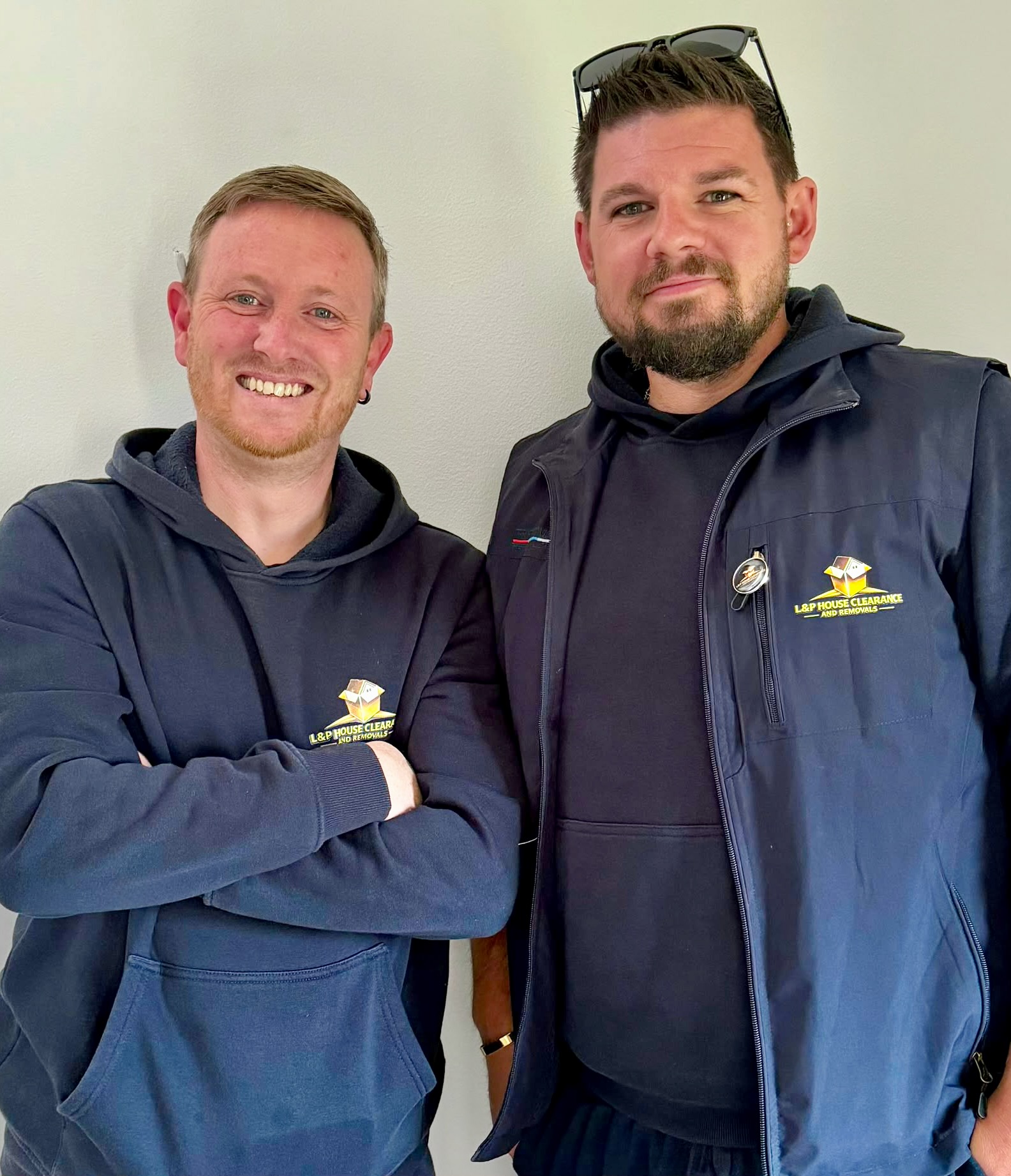 Peter and Lewis from the L&P team